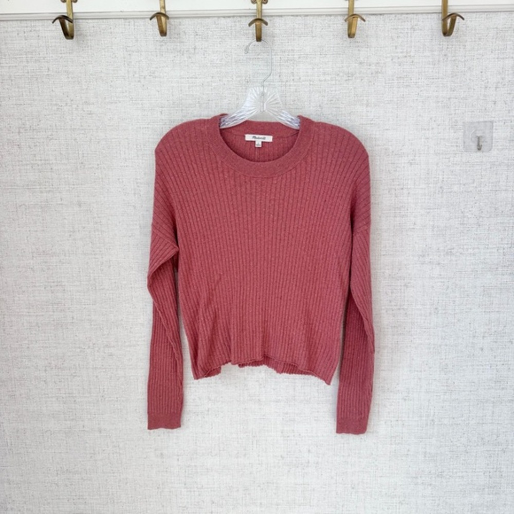 Madewell Ribbed Donegal Sweater